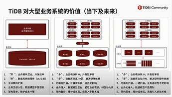 TiDB 对大型业务系统的价值