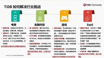 1TiDB 如何解决行业挑战
