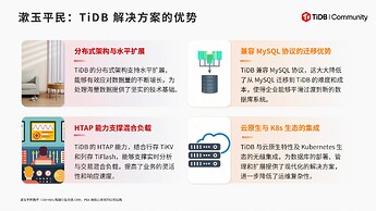 漱玉平民：TiDB 解决方案的优势