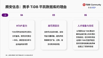 腾安信息：携手 TiDB 平凯数据库的理由